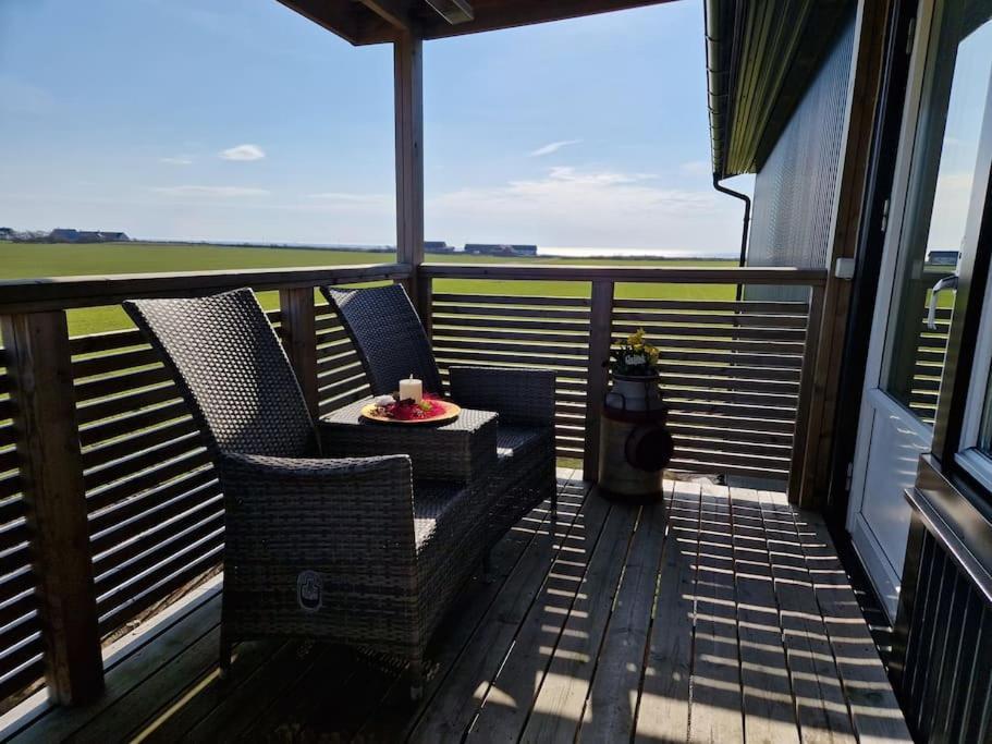 Sommarboende Med Havsutsikt Glommen Exterior foto